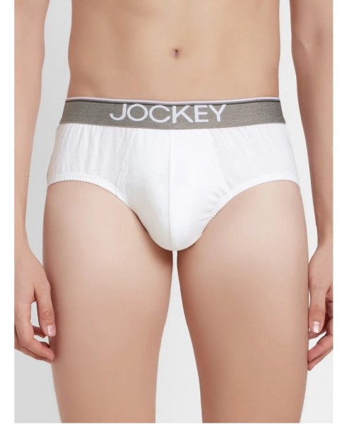 Jockey Square-cut Brief with Exposed Waistband Pack of 2 L